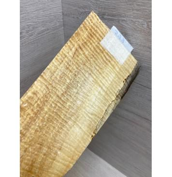 Клён Американский Spalted Волнистый заготовка накладки на головку грифа Смешанный ААА Волна ААА 7х85-110х230 мм-0