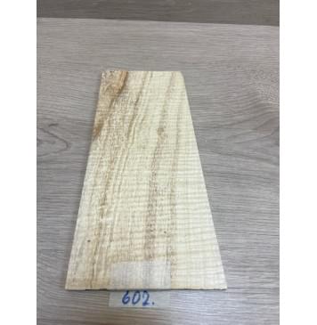 Клён Американский Spalted Волнистый заготовка накладки на головку грифа Смешанный ААА Волна ААА 7х100-120х235 мм-7
