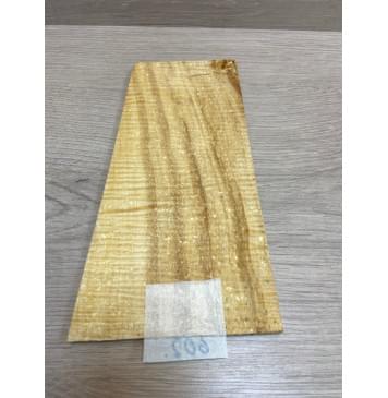 Клён Американский Spalted Волнистый заготовка накладки на головку грифа Смешанный ААА Волна ААА 7х100-120х235 мм-5