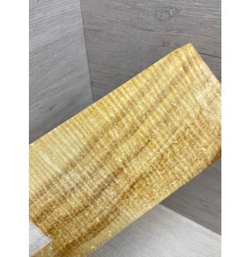 Клён Американский Spalted Волнистый заготовка накладки на головку грифа Смешанный ААА Волна ААА 7х100-120х235 мм-0