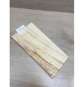 Клён Американский Spalted Волнистый заготовка накладки на головку грифа Смешанный ААА Волна ААА 7х95-125х230 мм-7