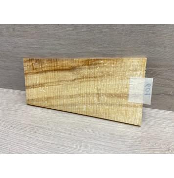 Клён Американский Spalted Волнистый заготовка накладки на головку грифа Смешанный ААА Волна ААА 7х95-125х230 мм-6