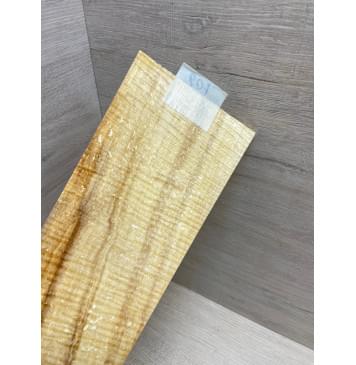 Клён Американский Spalted Волнистый заготовка накладки на головку грифа Смешанный ААА Волна ААА 7х95-125х230 мм-0