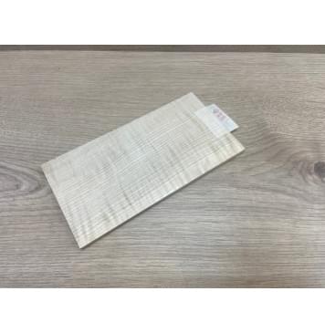 Клён Белый Явор, Волнистый заготовка накладки на головку грифа Радиал АА Волна ААА 7х107х200 мм-6