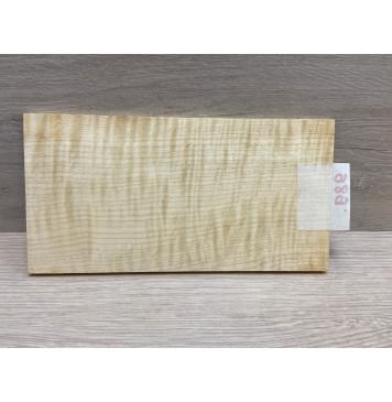 Клён Белый Явор, Волнистый заготовка накладки на головку грифа Радиал АА Волна ААА 6.5х107х200 мм-5