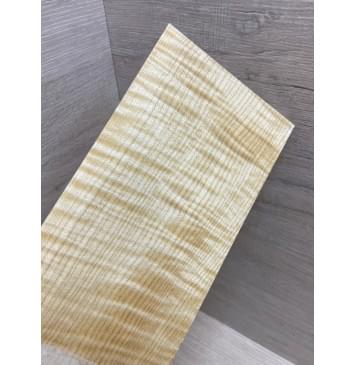 Клён Белый Явор, Волнистый заготовка накладки на головку грифа Радиал АА Волна ААА 6.5х107х200 мм-2