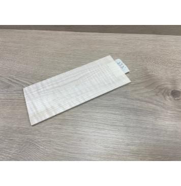 Клён Белый Явор, Волнистый заготовка накладки на головку грифа Смешанный ААА Волна АА 5х96х220 мм-6