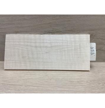 Клён Белый Явор, Волнистый заготовка накладки на головку грифа Смешанный ААА Волна АА 5х96х220 мм-5