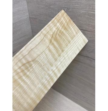 Клён Белый Явор, Волнистый заготовка накладки на головку грифа Смешанный ААА Волна АА 5х96х220 мм-0