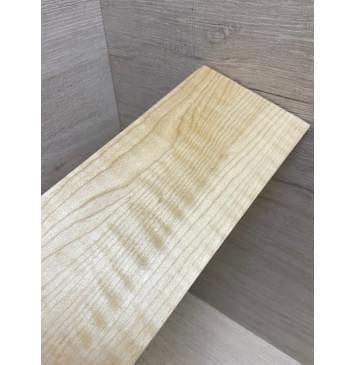 Клён Белый Явор, Волнистый заготовка накладки на головку грифа Смешанный ААА Волна АА 5х96х220 мм-1