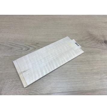 Клён Белый Явор, Волнистый заготовка накладки на головку грифа Смешанный ААА Волна АА 5х95х210 мм-3