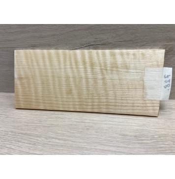 Клён Белый Явор, Волнистый заготовка накладки на головку грифа Смешанный ААА Волна АА 5х95х210 мм-4
