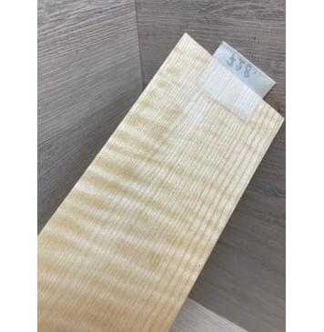 Клён Белый Явор, Волнистый заготовка накладки на головку грифа Смешанный ААА Волна АА 5х95х210 мм-1