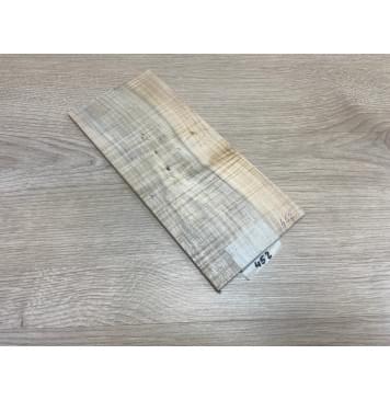 Клён Американский Волнистый заготовка накладки на головку грифа Радиал АА Волна ААА 5х113х240 мм -7