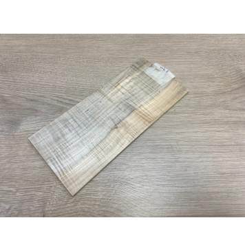 Клён Американский Волнистый заготовка накладки на головку грифа Радиал АА Волна ААА 5х113х240 мм -1