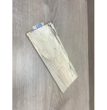 Клён Чёрный Явор, Волнистый заготовка накладки на головку грифа Смешанный ААА Волна ААА 6х107х260 мм-6