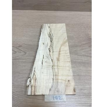 Клён Американский Spalted Волнистый заготовка накладки на головку грифа Смешанный ААА Волна ААА 7х80-100х230 мм-6