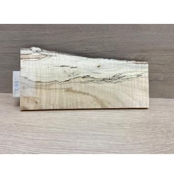 Клён Американский Spalted Волнистый заготовка накладки на головку грифа Смешанный ААА Волна ААА 7х80-100х230 мм-5