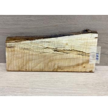 Клён Американский Spalted Волнистый заготовка накладки на головку грифа Смешанный ААА Волна ААА 7х80-100х230 мм-2