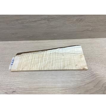 Клён Американский Spalted Волнистый заготовка накладки на головку грифа Смешанный ААА Волна ААА 7х60-95х230 мм-7