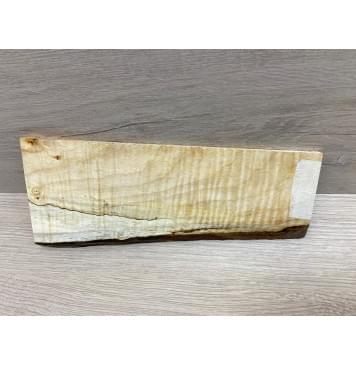 Клён Американский Spalted Волнистый заготовка накладки на головку грифа Смешанный ААА Волна ААА 7х60-95х230 мм-5