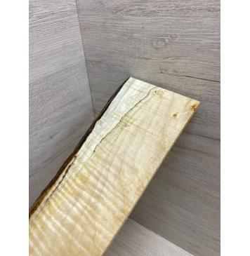 Клён Американский Spalted Волнистый заготовка накладки на головку грифа Смешанный ААА Волна ААА 7х60-95х230 мм-1