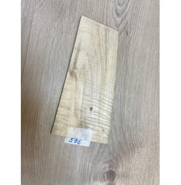 Клён Американский Волнистый заготовка накладки на головку грифа Смешанный А Волна ААА 6х70-95х210 мм-7