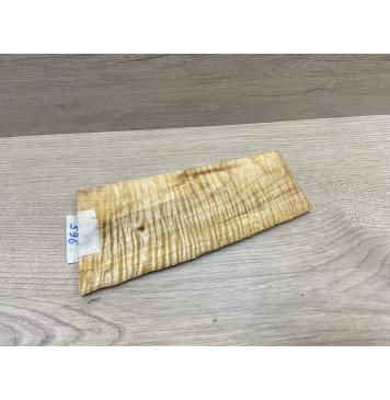 Клён Американский Волнистый заготовка накладки на головку грифа Смешанный А Волна ААА 6х70-95х210 мм-5