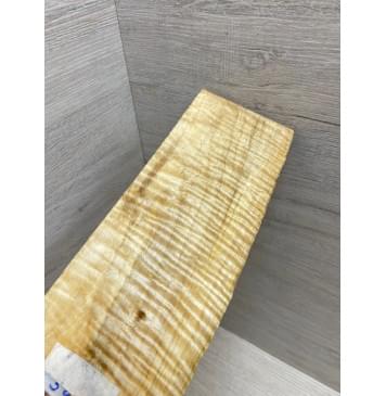 Клён Американский Волнистый заготовка накладки на головку грифа Смешанный А Волна ААА 6х70-95х210 мм-0