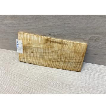 Клён Американский Волнистый заготовка накладки на головку грифа Смешанный А Волна ААА 6х70-95х210 мм-2