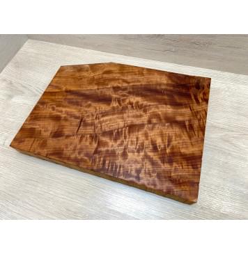 Макоре Пламя заготовка корпуса для тревел гитары Смешанный ААА Волна ААА 42х259-309х400 мм (массив) АКЦИЯ Макоре Пламя заготовка корпуса для тревел гитары Смешанный ААА Волна ААА 42х259-309х400 мм (массив) АКЦИЯ-0