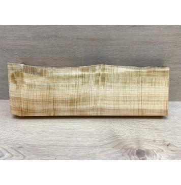 Клён Американский Волнистый заготовка на топ для тревел гитары под распил Радиал АА Волна ААА 31х135-155х455 мм-7