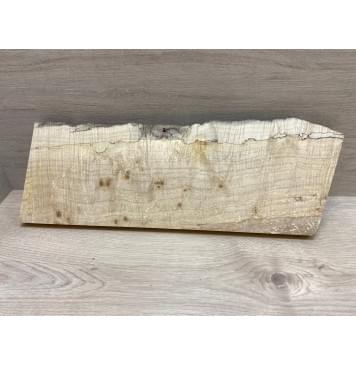 Клён Американский Чёрный Волнистый заготовка на топ под распил Смешанный АА Волна ААА 22,5х165-185х520 мм-2