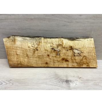 Клён Американский Чёрный Волнистый заготовка на топ под распил Смешанный АА Волна ААА 22,5х165-185х520 мм-9