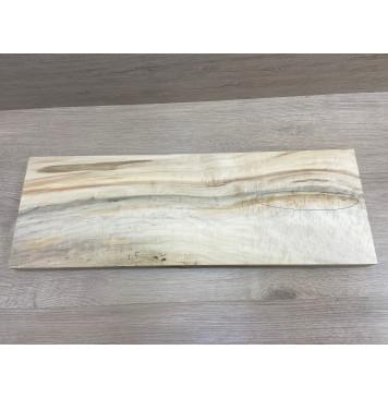 Клён Американский Облачко заготовка на топ под распил Смешанный АА Волна ААА 35х195х560 мм (уценка, трещина)-7