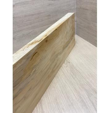 Клён Американский Облачко заготовка на топ под распил Смешанный АА Волна ААА 35х195х560 мм (уценка, трещина)-4