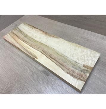 Клён Американский Облачко заготовка на топ  Смешанный АА Волна ААА 32х152-197х570 мм (1шт под распил)-2