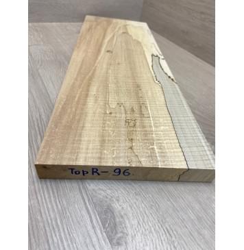 Клён Американский Чёрный Волнистый заготовка на топ под распил Смешанный АА Волна ААА 23х180х530 мм-12