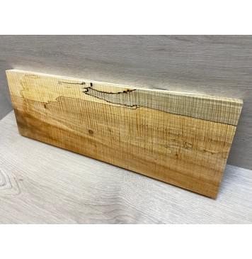 Клён Американский Чёрный Волнистый заготовка на топ под распил Смешанный АА Волна ААА 23х180х530 мм-1