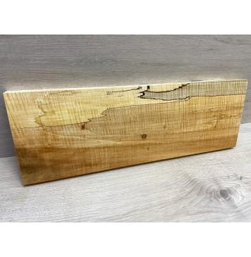 Клён Американский Чёрный Волнистый заготовка на топ под распил Смешанный АА Волна ААА 23х180х530 мм-2