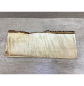 Берёза Пламенная заготовка на топ Радиал АА Волна ААА 34х160-170х530 мм (1шт под распил)-5