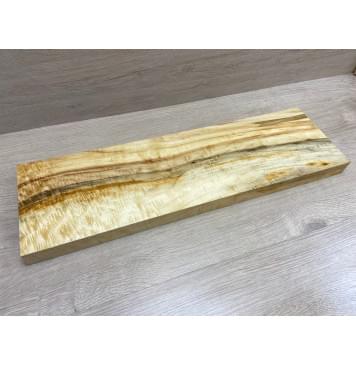 Клён Американский Облачко заготовка на топ Смешанный ААА Волна ААА 34х170х575 мм (1шт под распил)-8