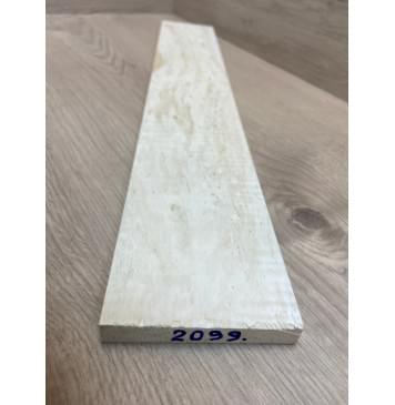 Клён Американский Волнистый заготовка накладки для электрогитары Смешанный ААА Волна А 12.5х82х515 мм-3