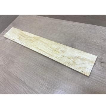 Клён Американский Волнистый заготовка накладки для электрогитары Смешанный ААА Волна А 12.5х82х515 мм-7