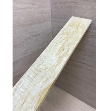 Клён Американский Волнистый заготовка накладки для электрогитары Смешанный ААА Волна А 12.5х82х515 мм-0