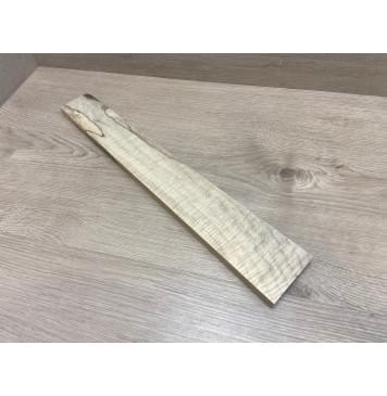 Клён Американский Волнистый заготовка накладки для электрогитары Смешанный ААА Волна ААА 16х73-58х475 мм-9