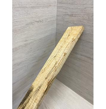 Клён Американский Волнистый заготовка накладки для электрогитары Смешанный ААА Волна ААА 16х73-58х475 мм-5