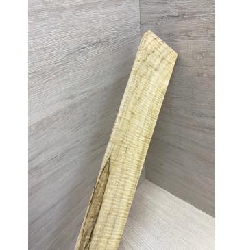 Клён Американский Волнистый заготовка накладки для электрогитары Смешанный ААА Волна ААА 16х73-58х475 мм-4