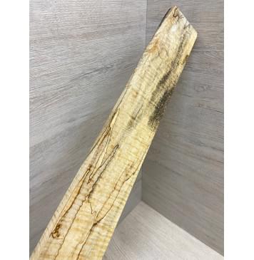 Клён Американский Волнистый заготовка накладки для электрогитары Смешанный ААА Волна ААА 16х73-58х475 мм-2