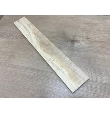 Клён Американский Волнистый заготовка накладки для электрогитары Смешанный ААА Волна А 13.5х82х535 мм-5